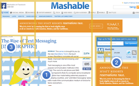 Сайт Mashable.com