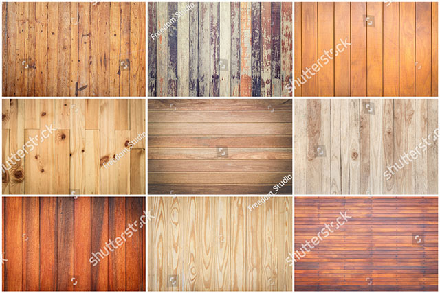 Set of Pattern Wood Texture