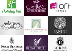60+ лучших логотипов отелей мира для вдохновения