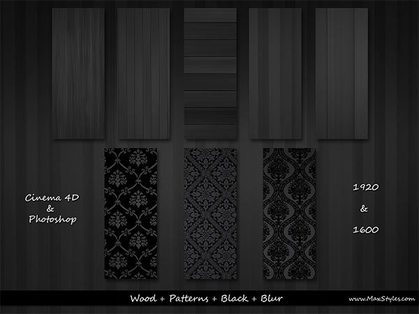 Wood + Pattern + Black + Blur