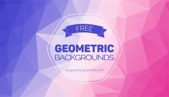 5 Free Colorful Geometric Backgrounds